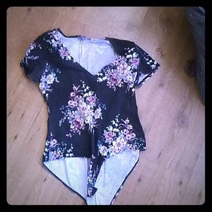 A large Floral women's shirt